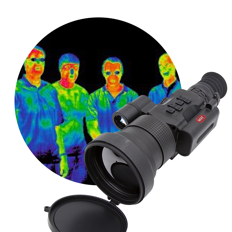 Thermal Monocular Laser Rangefinder - กล้องส่องทางไกลแบบตาเดียว MHNV IP67 LRF เลนส์ใกล้วัตถุ 35/50/75
