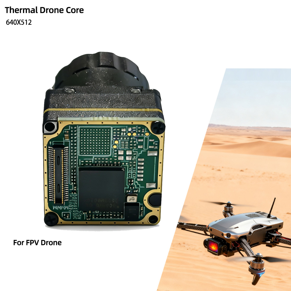 Thermal Imager 640 Resolution - โมดูลกล้องถ่ายภาพ FPV อินฟราเรดสำหรับการมองเห็นในเวลากลางคืน Infiray LWIR รุ่น