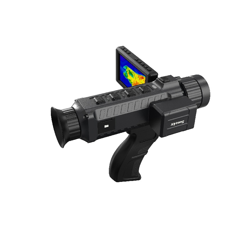 Thermal Night Vision Monocular - กล้องถ่ายภาพความร้อนแบบมือถือ Sytong RS06-25 LRF สำหรับการล่าสัตว์, พร้อมเครื่องวัดระยะ,
