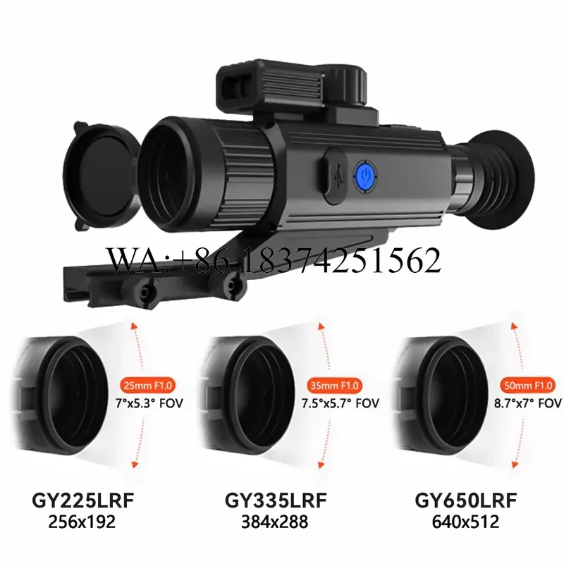 Thermal Scope 640X512 Hunting - Wmwmnu กล้องส่องทางไกลอินฟราเรดสำหรับล่าสัตว์ 640x512 384x288 กล้องส่องทางไกลอินฟราเรดตาเดียว 50Hz