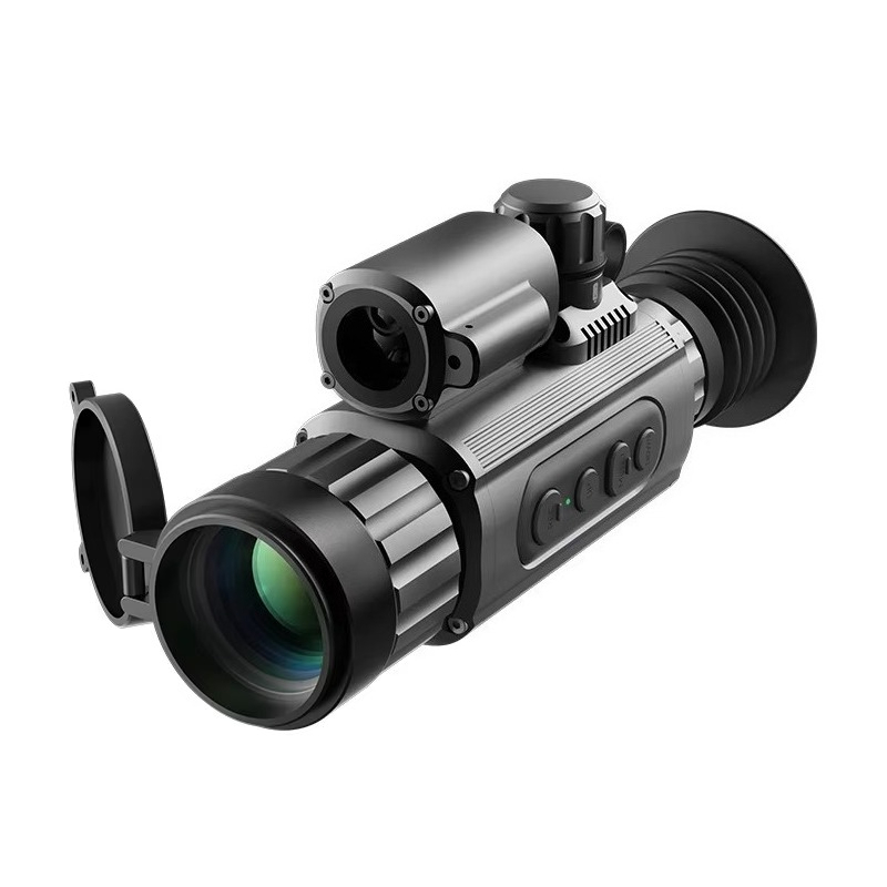 Thermal Monocular Laser Rangefinder - กล้องส่องทางไกลสำหรับล่าสัตว์แบบใช้ภาพความร้อน AM06-35LRF ความละเอียด 640x512 กล้องส่องทางไกลแบบตาเดียวที่ใช้ภาพความร้อน พร้อมเครื่องวัดระยะด้วยเลเซอร์