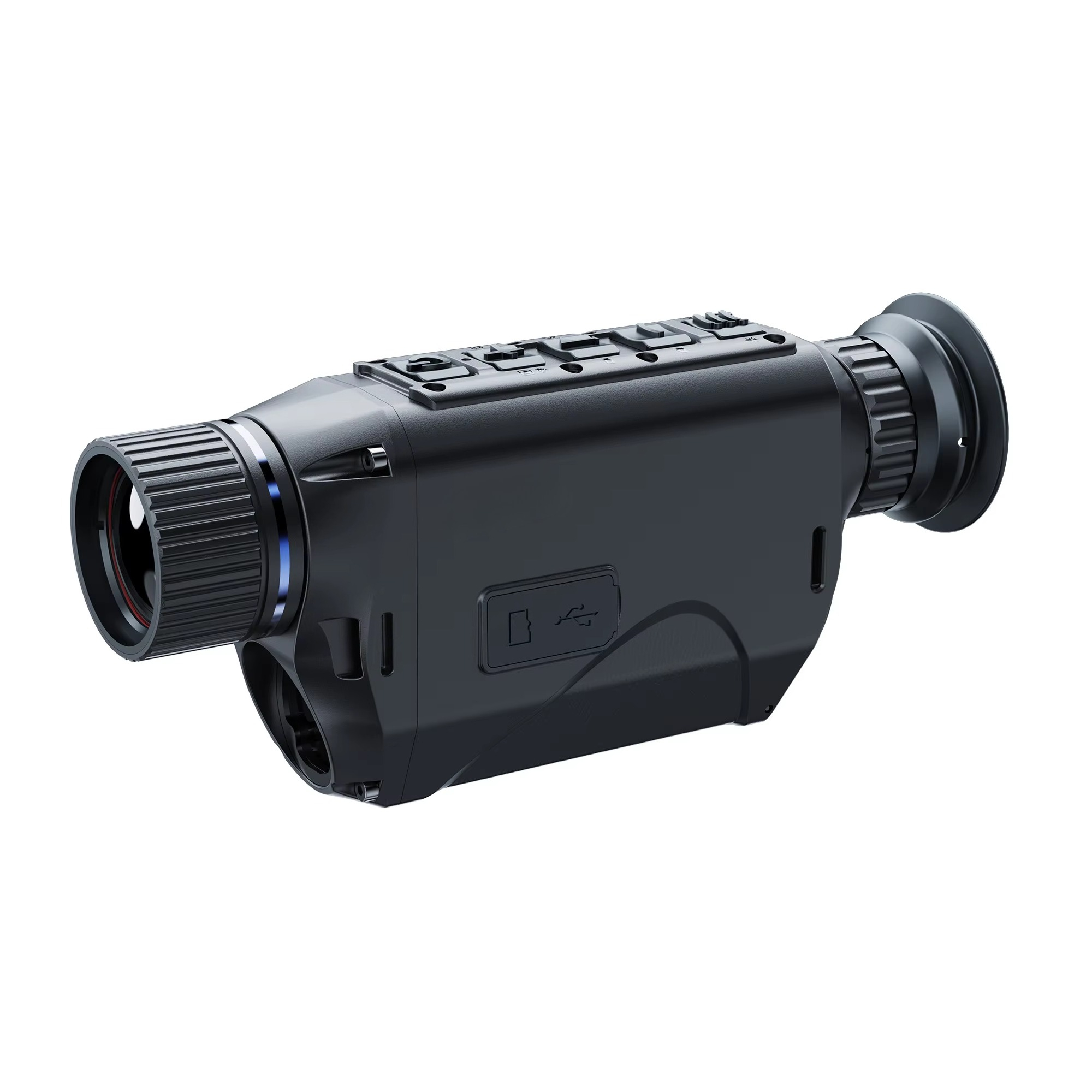 Thermal Monocular Laser Rangefinder - กล้องถ่ายภาพความร้อนแบบตาเดียว TA32-LRF ขนาด 35 มม. พร้อมเซ็นเซอร์