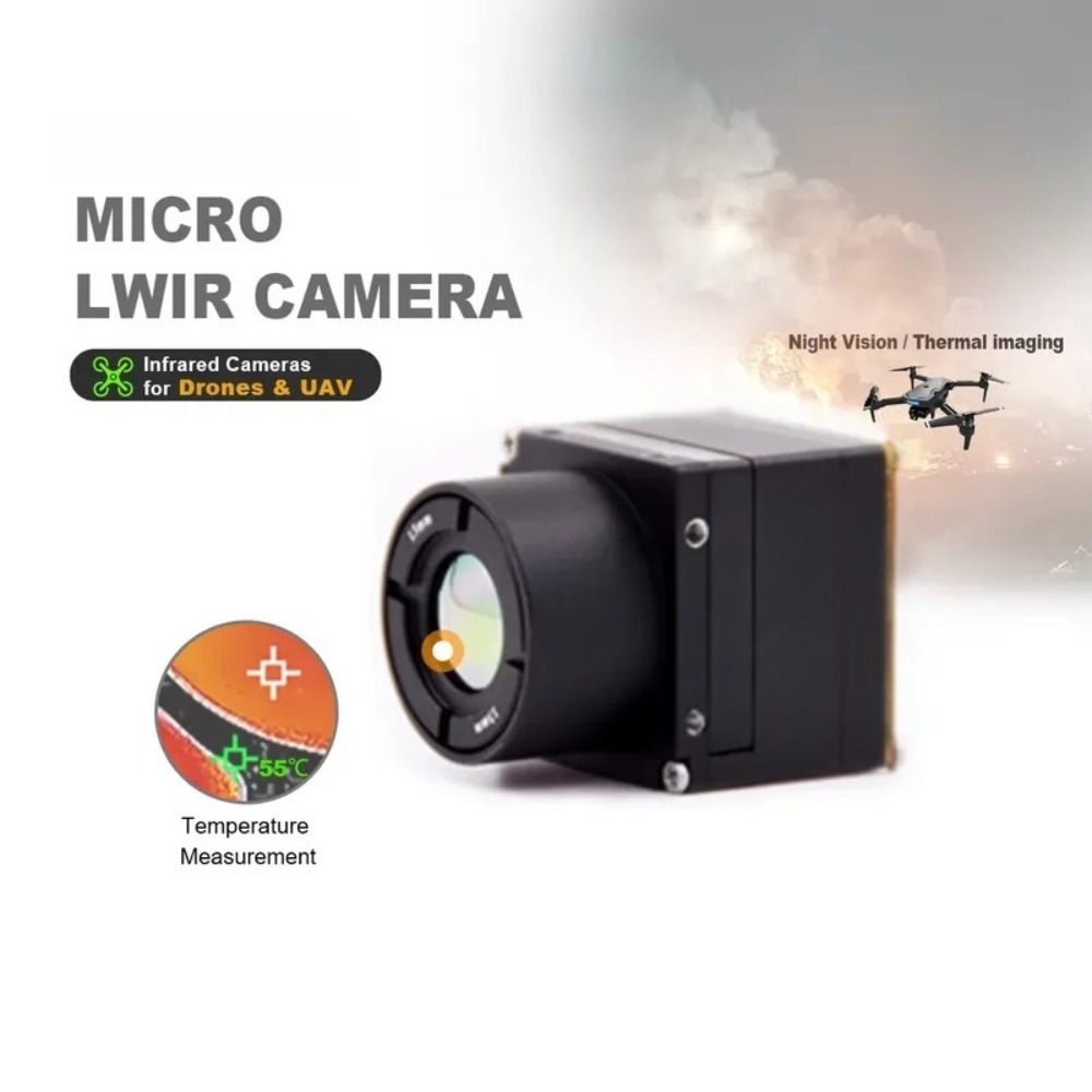 Thermal Imager 640 Resolution - โมดูลถ่ายภาพความร้อนแบบอะนาล็อกน้ำหนักเบา ความละเอียด 256 384 640 สเปกตรัมคลื่นยาว