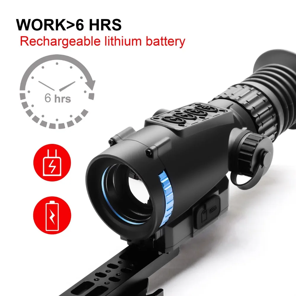 กล้องมองภาพความร้อนแบบโมโนคูลา - Thermal Imaging Monocular 384X288 บทวิจารณ์และราคา