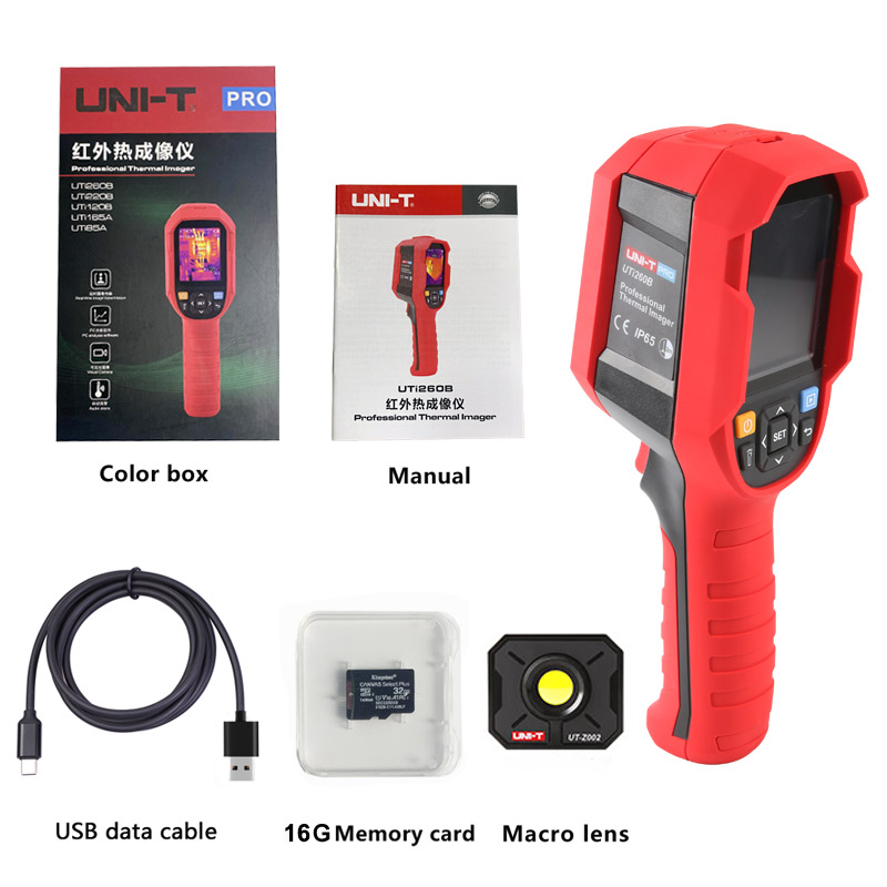 UNI-T UTi260B กล้องถ่ายภาพความ - Handheld Thermal Camera 256X192 บทวิจารณ์และราคา