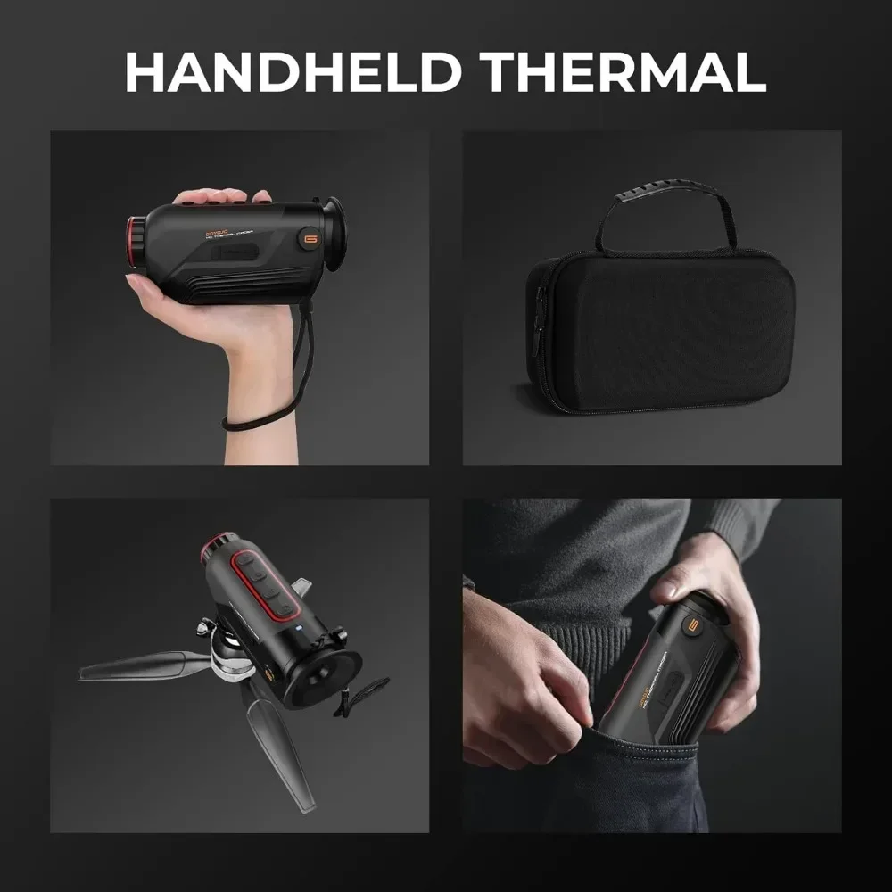 กล้องมองกลางคืนแบบโมโนคูลาร์ G - Thermal Imaging Monocular 384X288 บทวิจารณ์และราคา