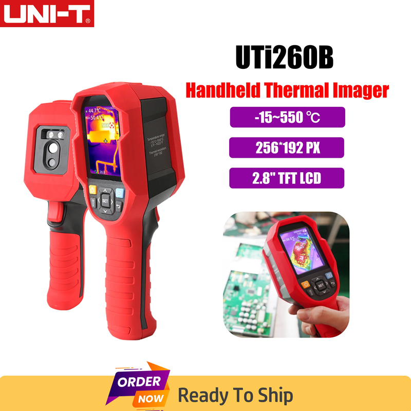 UNI-T UTi260B กล้องถ่ายภาพความ - Thermal Camera Pcb Repair 256X192 บทวิจารณ์และราคา