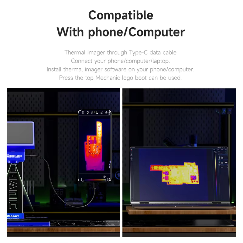 กล้องถ่ายภาพความร้อน Mechanic  - Thermal Camera Pcb Repair 256X192 บทวิจารณ์และราคา