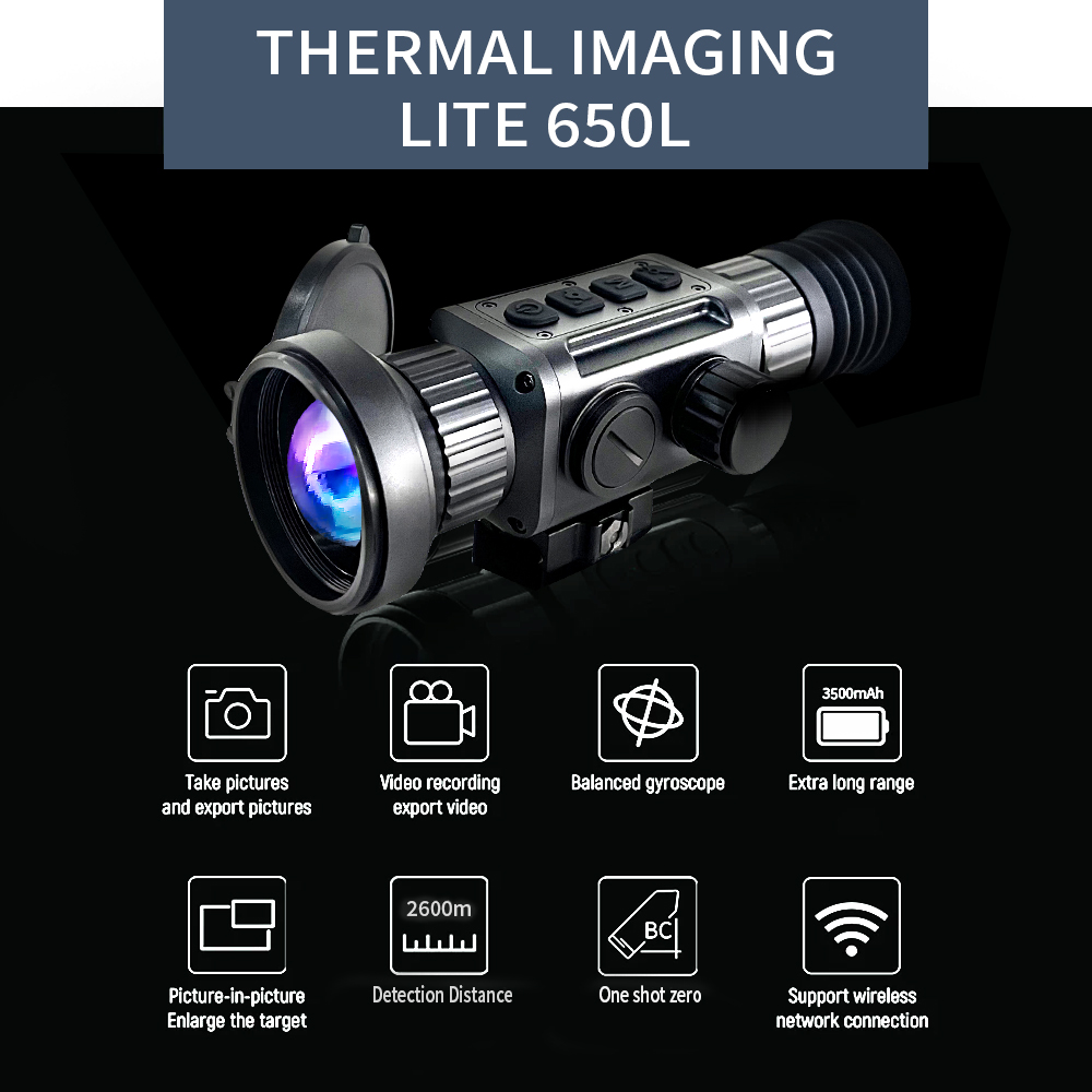 กล้องมองกลางคืนแบบใช้ความร้อน  - Thermal Scope 640X512 Hunting บทวิจารณ์และราคา