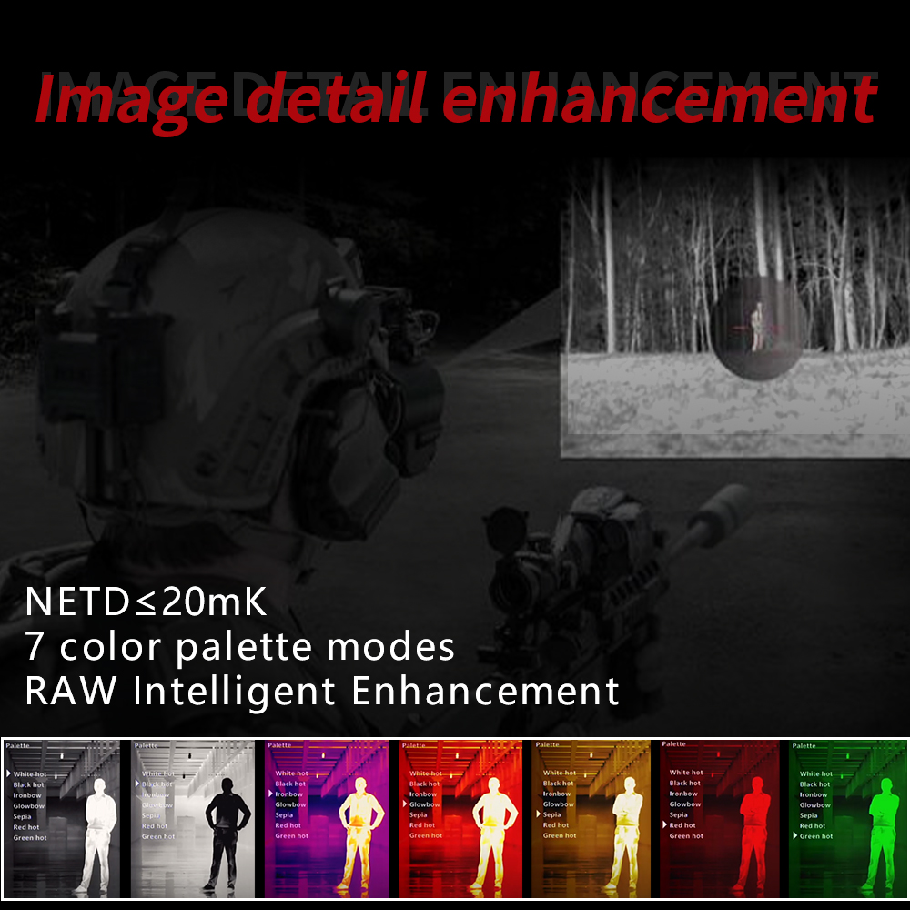 กล้องมองกลางคืนแบบใช้ความร้อน  - Thermal Scope 640X512 Hunting บทวิจารณ์และราคา