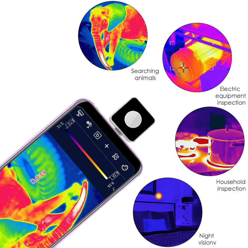 กล้องถ่ายภาพความร้อนความละเอีย - Thermal Camera Pcb Repair 256X192 บทวิจารณ์และราคา
