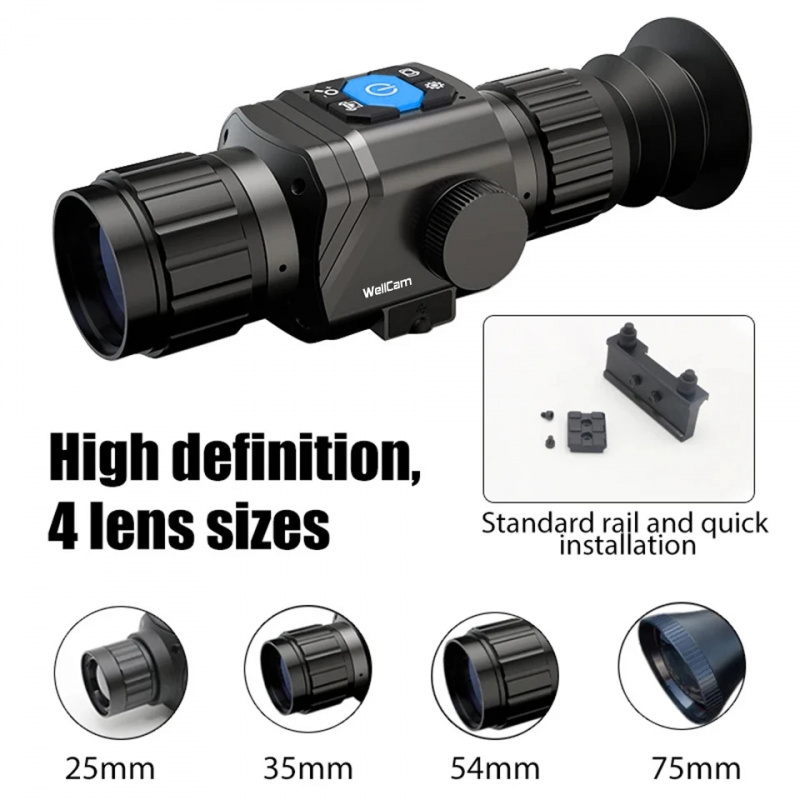 กล้องส่องทางไกลตรวจจับความร้อน - Thermal Night Vision Monocular บทวิจารณ์และราคา