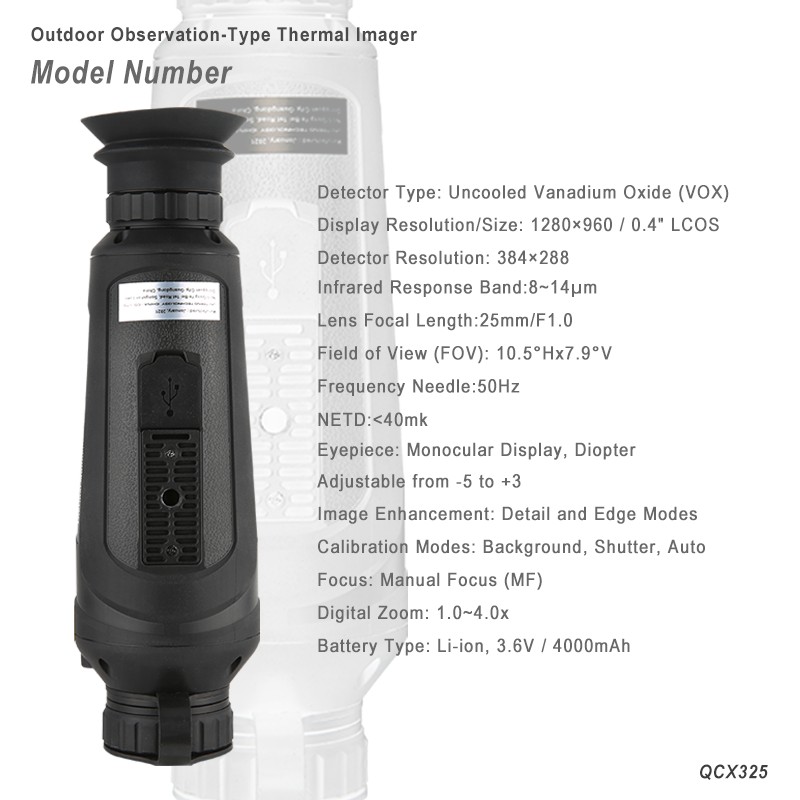 กล้องมองภาพความร้อนอินฟราเรดระ - Infrared Thermal Monocular 50Hz บทวิจารณ์และราคา