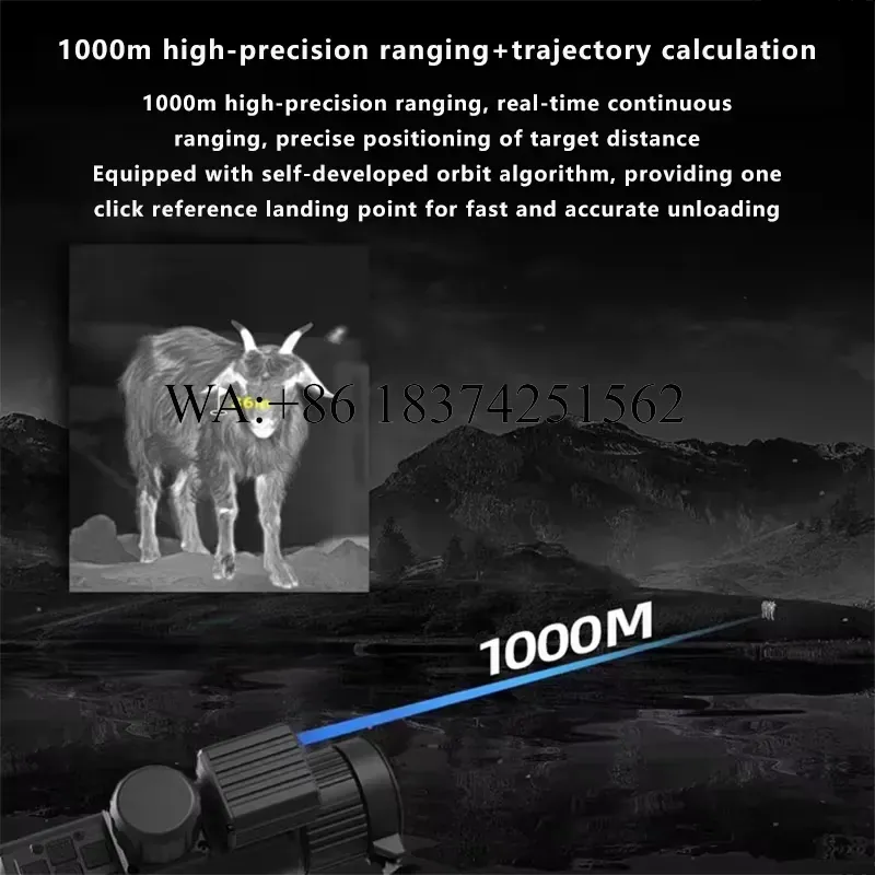 Wmwmnu กล้องส่องทางไกลอินฟราเร - Thermal Scope 640X512 Hunting บทวิจารณ์และราคา