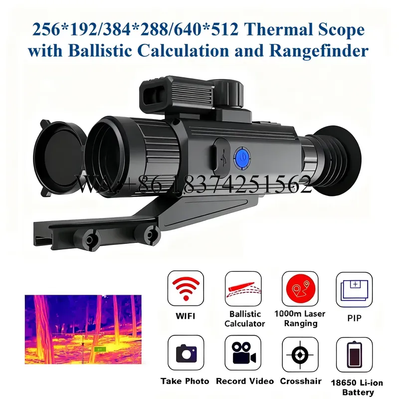 Wmwmnu กล้องส่องทางไกลอินฟราเร - Thermal Scope 640X512 Hunting บทวิจารณ์และราคา