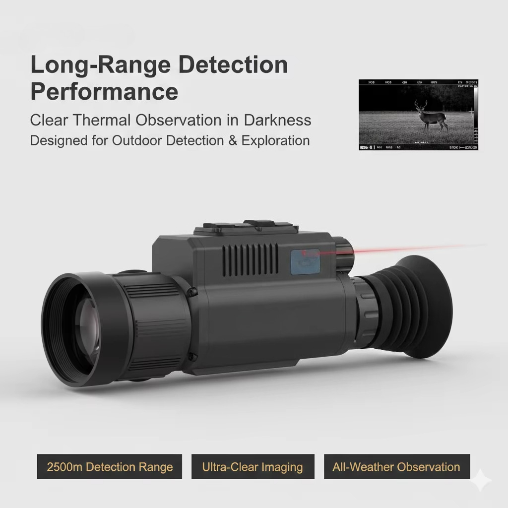 กล้องถ่ายภาพความร้อน 640x512 พ - Thermal Scope 640X512 Hunting บทวิจารณ์และราคา