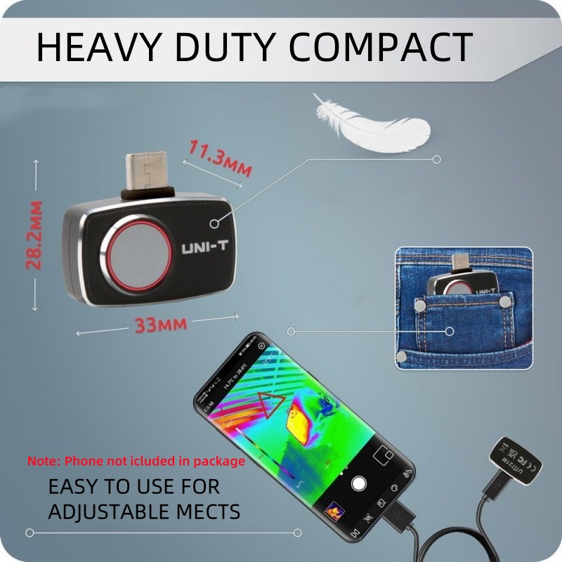 UNI-T UTi721M กล้องถ่ายภาพความ - Thermal Camera Pcb Repair 256X192 บทวิจารณ์และราคา