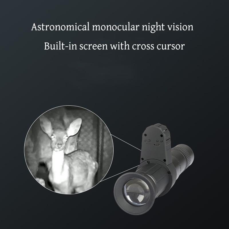 แว่นตาอินฟราเรดมองกลางคืนแบบกั - Thermal Night Vision Monocular บทวิจารณ์และราคา