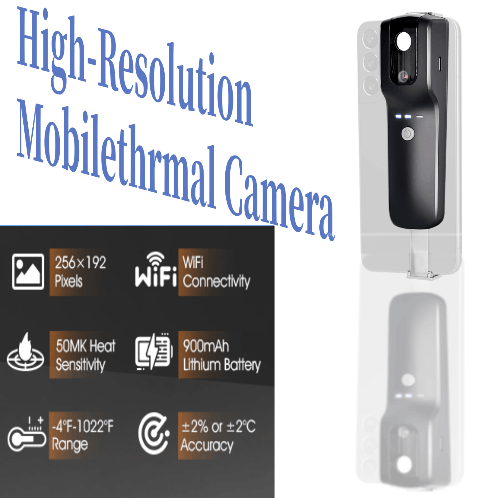 HP951A กล้องถ่ายภาพความร้อนแบบ - Handheld Thermal Camera 256X192 บทวิจารณ์และราคา