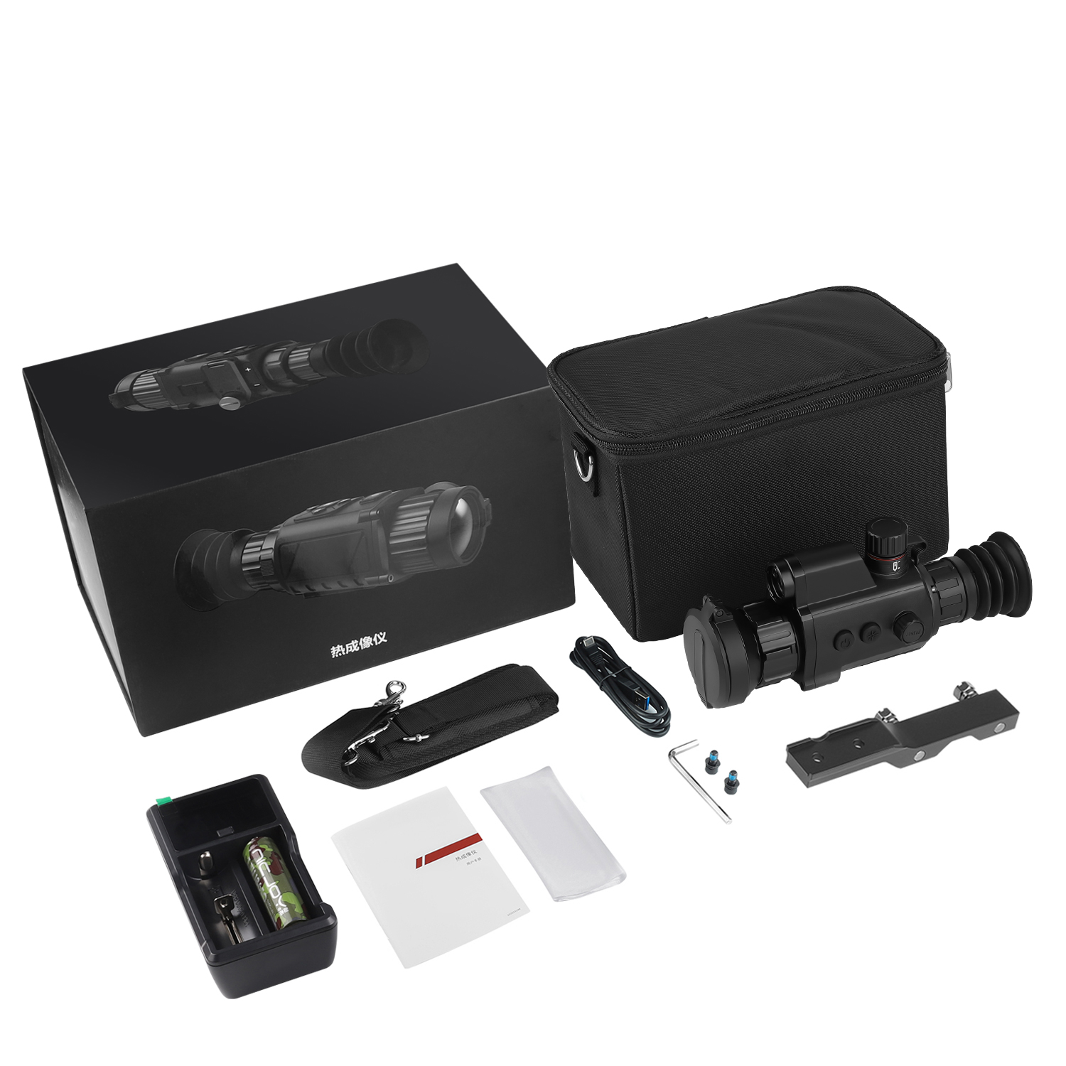 กล้องมองกลางคืนแบบใช้ความร้อน  - Thermal Scope 640X512 Hunting บทวิจารณ์และราคา