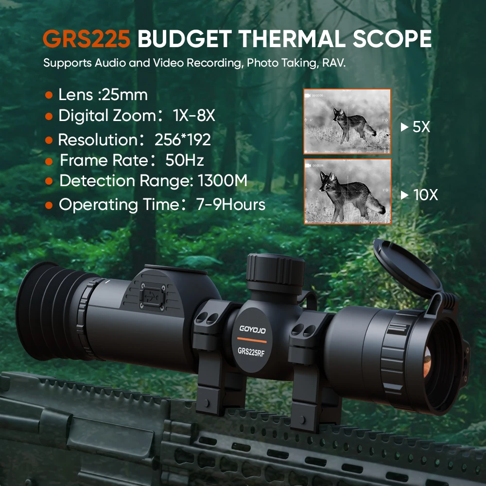 กล้องส่องทางไกลแบบตาเดียว Goyo - Infrared Thermal Monocular 50Hz บทวิจารณ์และราคา