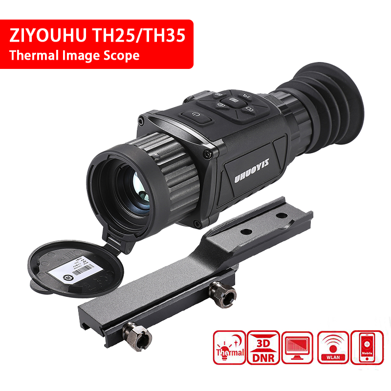 Thermal Imagingขอบเขต 384x288  - Thermal Clip On Scope 35Mm บทวิจารณ์และราคา