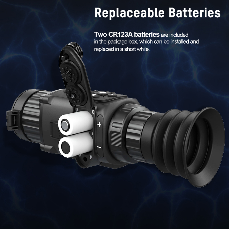 Thermal Imagingขอบเขต 384x288  - Thermal Clip On Scope 35Mm บทวิจารณ์และราคา