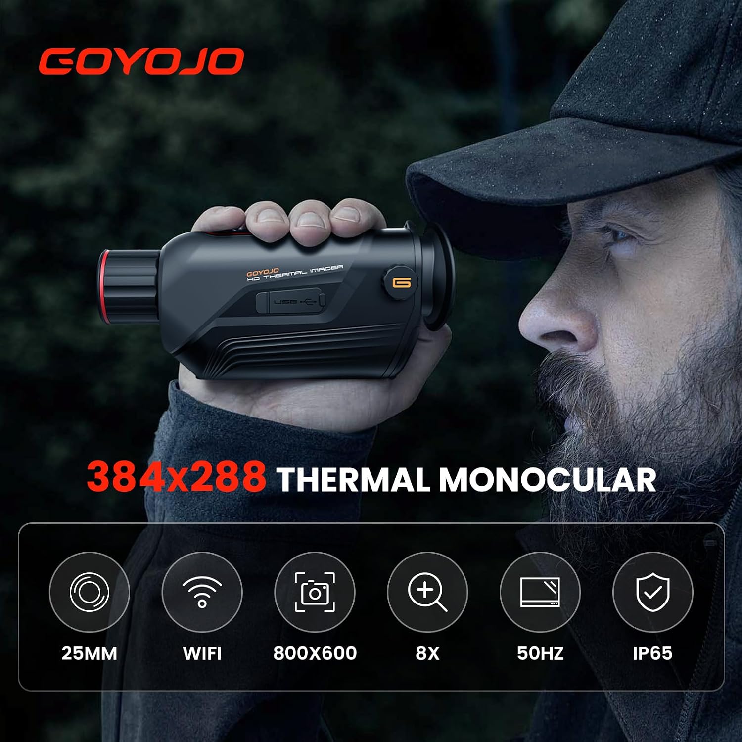 GOYOJO G325 G315 กล้องมองภาพคว - Thermal Camera Monocular 25Mm Lens บทวิจารณ์และราคา