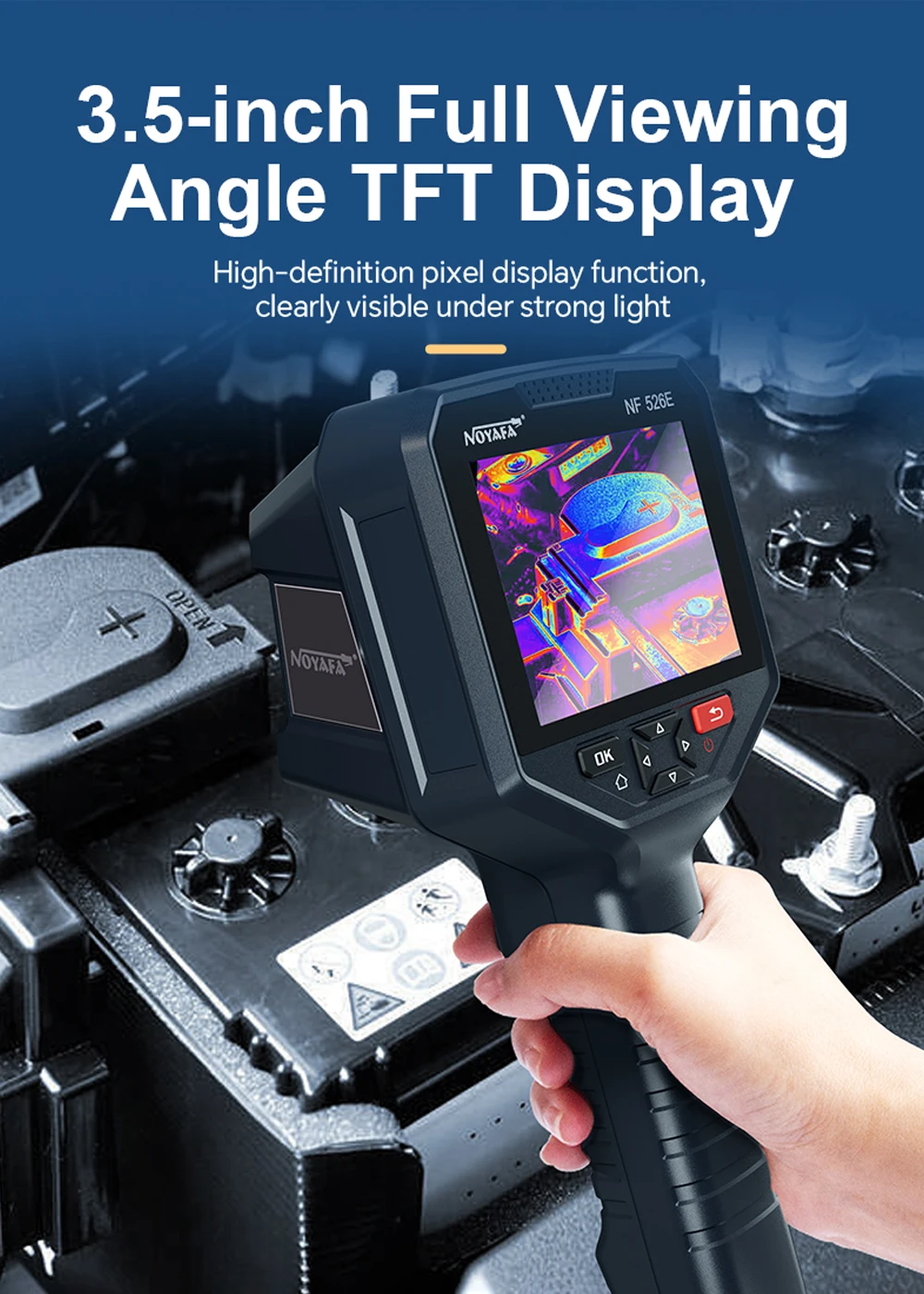 NOYAFA NF-526E Thermal Imager  - Thermal Camera Pcb Repair 256X192 บทวิจารณ์และราคา