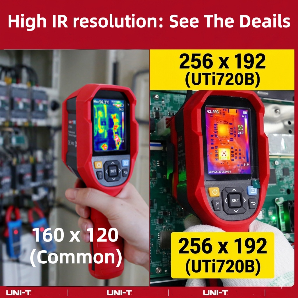 กล้องถ่ายภาพความร้อน UNI-T Off - Thermal Camera Pcb Repair 256X192 บทวิจารณ์และราคา