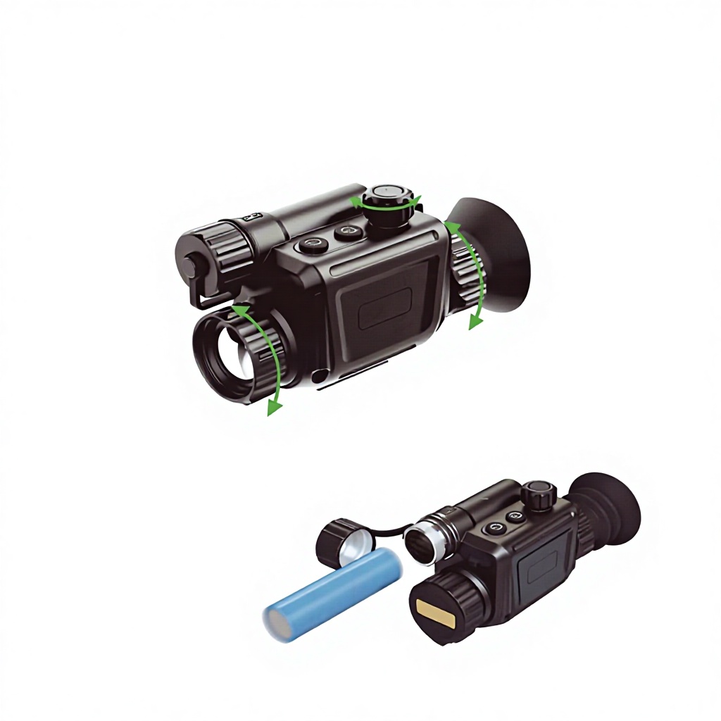 กล้องส่องทางไกลอินฟราเรดความร้ - Infrared Thermal Monocular 50Hz บทวิจารณ์และราคา