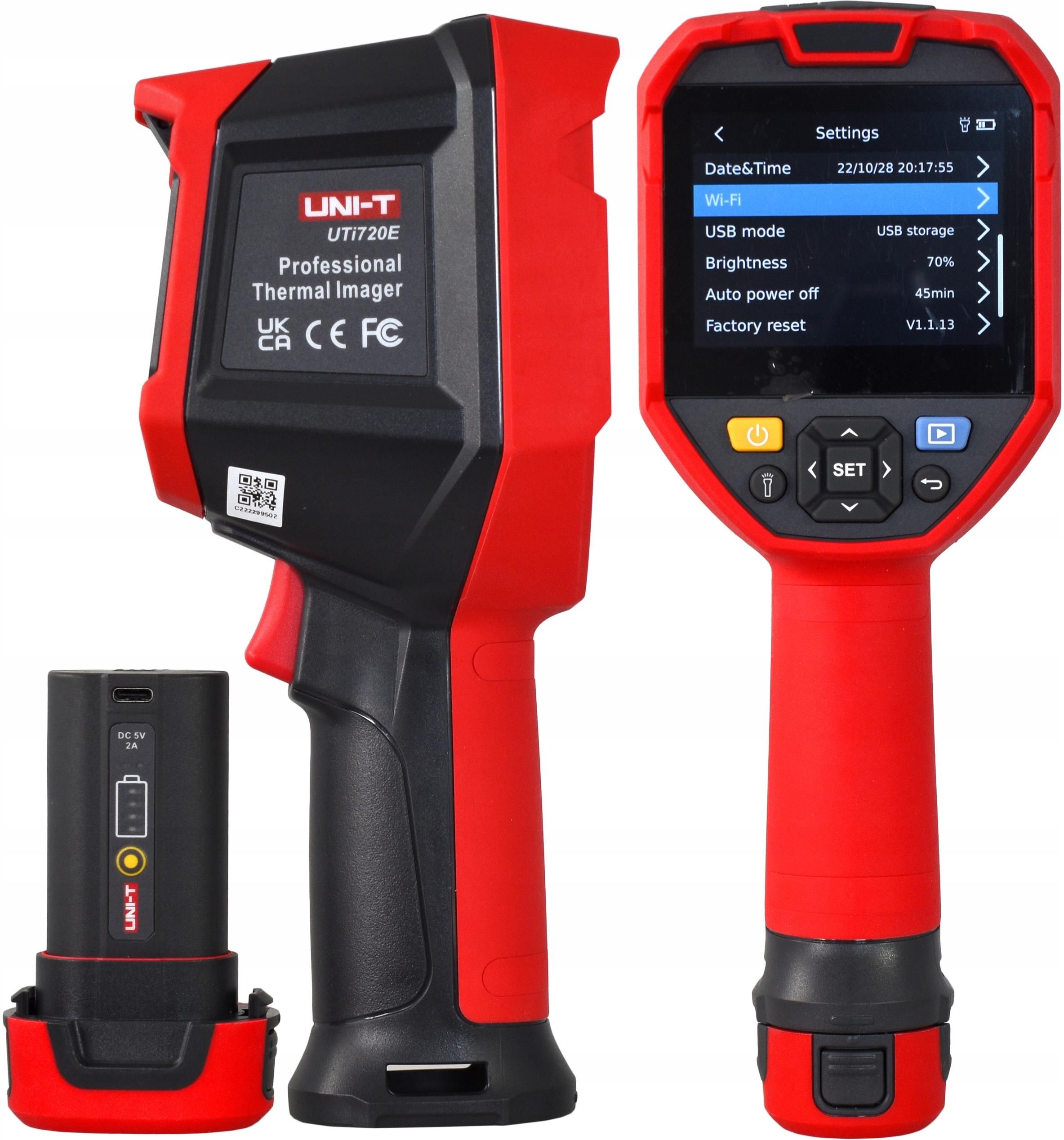 กล้องถ่ายภาพความร้อน WiFi รุ่น - Handheld Thermal Camera 256X192 บทวิจารณ์และราคา