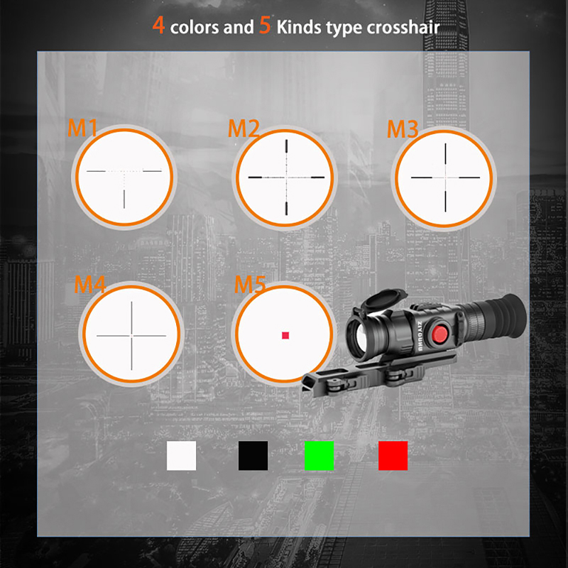 ยุทธวิธีการถ่ายภาพความร้อน Rif - Thermal Imaging Rifle Scope 50Mm บทวิจารณ์และราคา