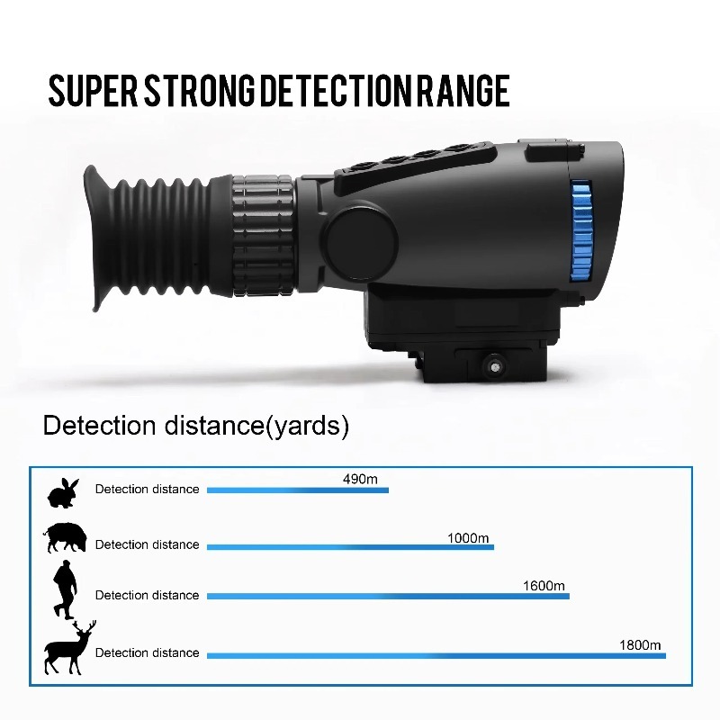 กล้องถ่ายภาพความร้อนแบบตาเดียว - Thermal Imaging Monocular 384X288 บทวิจารณ์และราคา