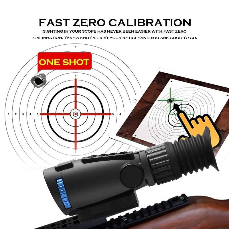 กล้องถ่ายภาพความร้อนแบบตาเดียว - Thermal Imaging Monocular 384X288 บทวิจารณ์และราคา