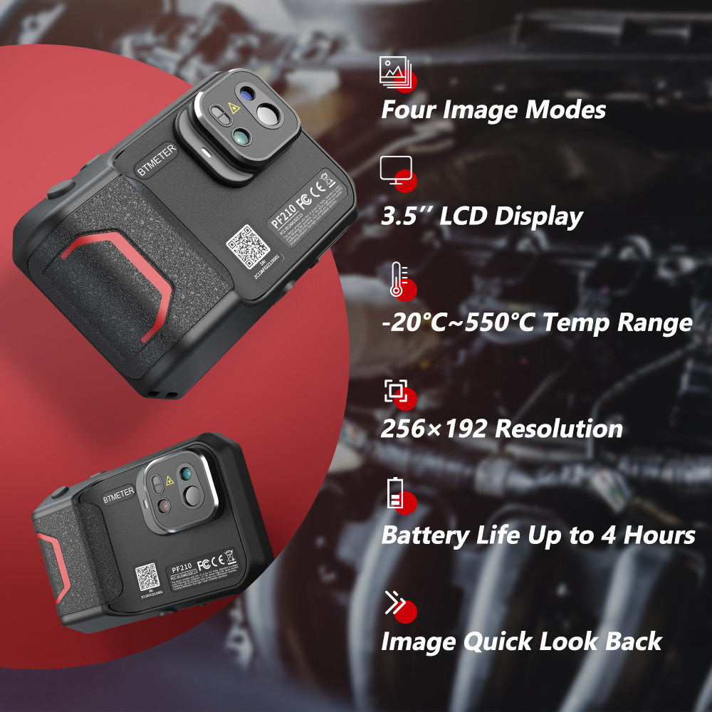 กล้องถ่ายภาพความร้อนแบบมือถือ  - Handheld Thermal Camera 256X192 บทวิจารณ์และราคา