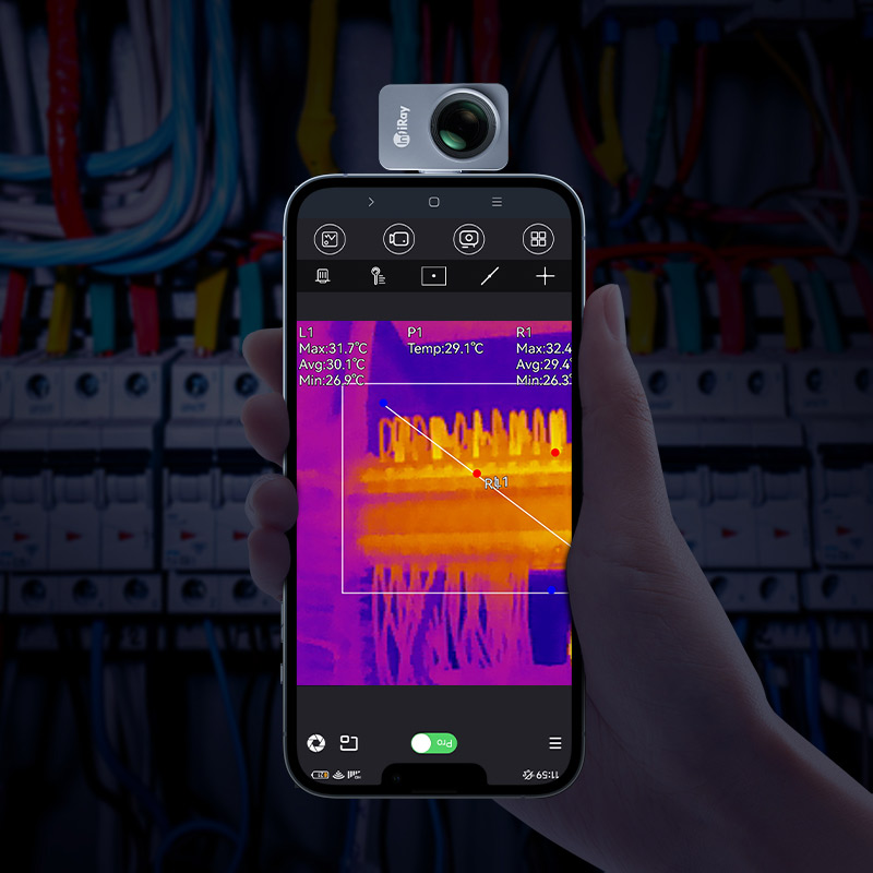 กล้องถ่ายภาพความร้อน Infiray P - Handheld Thermal Camera 256X192 บทวิจารณ์และราคา