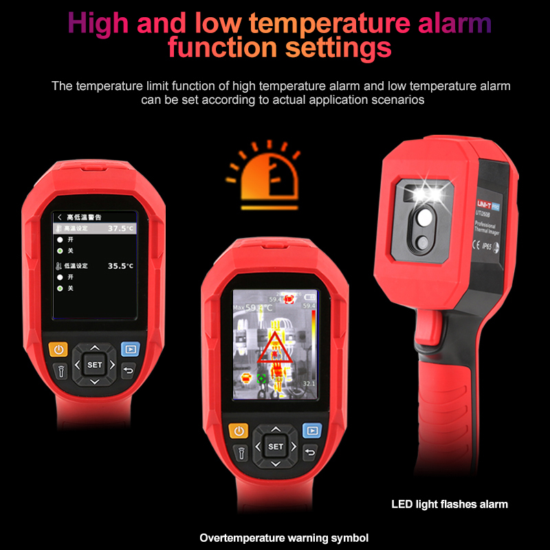 UNI-T Thermal Imager UTI260A 2 - Handheld Thermal Camera 256X192 บทวิจารณ์และราคา