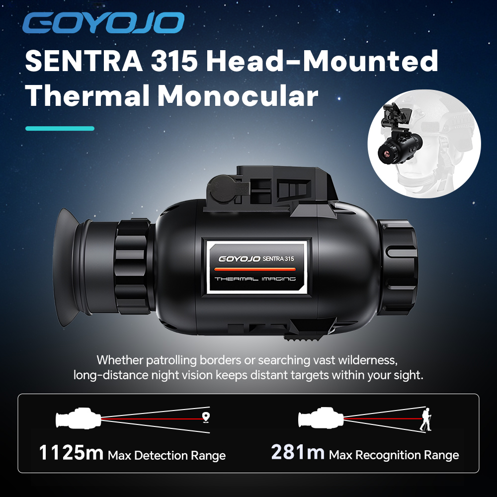 กล้องถ่ายภาพความร้อนแบบสวมศีรษ - Infrared Thermal Monocular 50Hz บทวิจารณ์และราคา